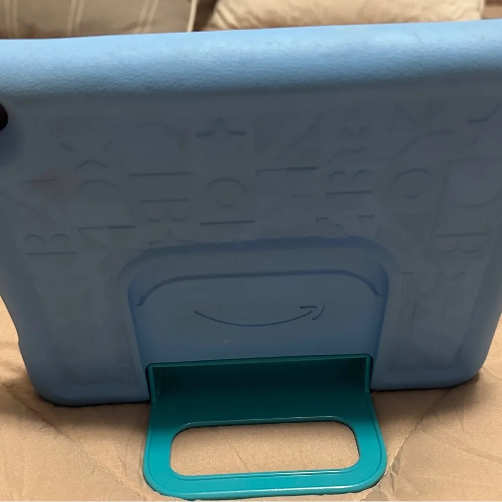 Amazon Blue Tablet with Protective Case